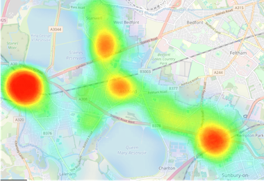 Heat map