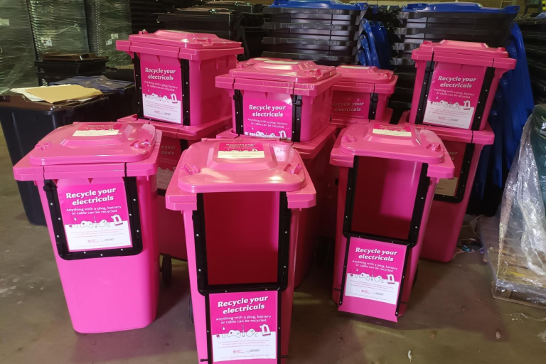 electrical recycling trial