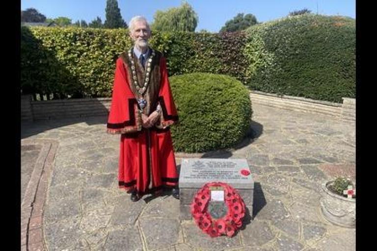 Mayor John Doran at VJ 80 Day